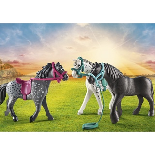 Playmobil 70999 Horse Farm Horse Trio แอ็คชั่นฟิกเกอร์ ฟาร์มม้า ทรีโอม้า