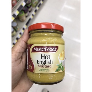 Masterfoods Hot English Mustard ซอสมัสตาร์ด รสเผ็ด 175 กรัม พร้อมส่ง