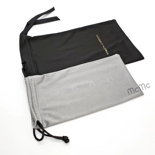 ถุงผ้าใส่แว่น ถุงผ้า ถุงไมโครไฟเบอร์ microfiber ใส่ powerbank แบตสำรอง ของเบ็ดเตล็ด