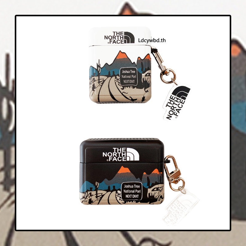 🚀จัดส่งภายใน24ชั่วโมง🚚เคส Airpod 3 pro 1 2 TheNorthFace การป้องกันการตก ซิลิโคนนิ่ม Soft Case Airpod