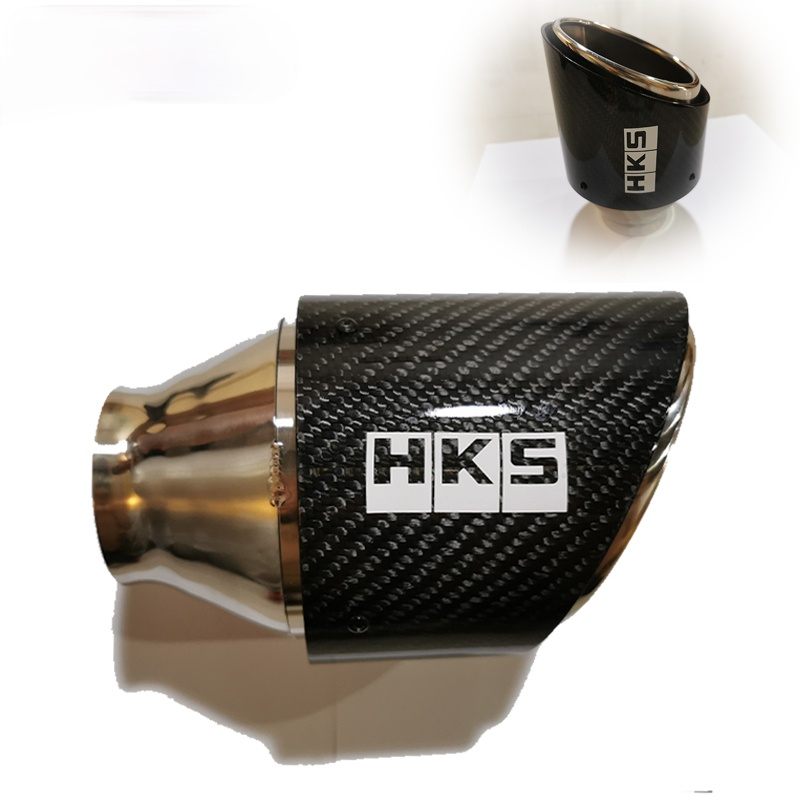 ท่อไอเสีย HKS คุณภาพสูง สแตนเลส 304 , ท่อคาร์บอนไฟเบอร์