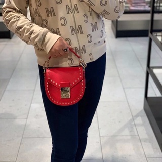 NEW Mcm Patricia Mini Shoulder Bag in Visetos