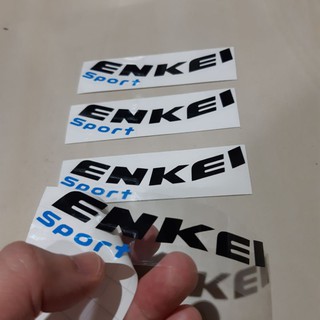 Enkei SPORT สติกเกอร์ล้อ ชุดละ 8 ชิ้น