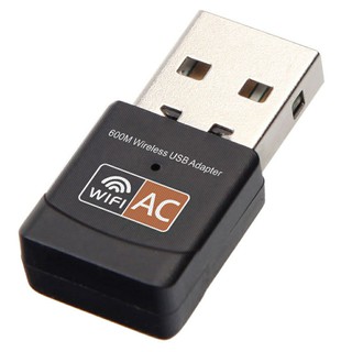 600Mbps Dual Band 2.4G / 5G Hz Wireless Lan USB PC WiFi Adapter 802.11AC(สินค้ามีพร้อมส่ง)
