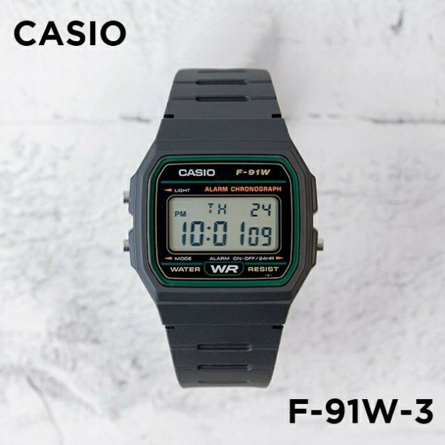แท้❗พร้อมประกันศูนย์ นาฬิกา Casio F-91w