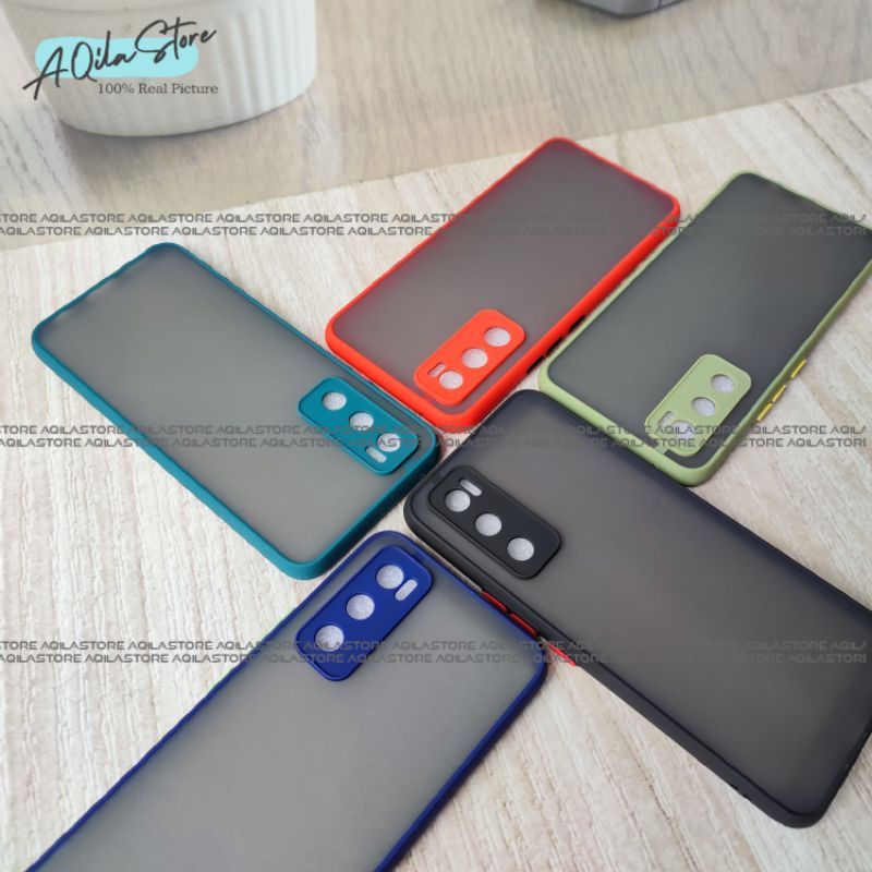 Vivo V20SE / V2022 / V2023 Semi Hardcase Fuze Transparent Dove Aero Case