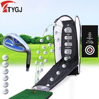 TTYGJ new golf cutting practice net indoor and outdoor golf swing practice net portable foldable and easy to store QRBW