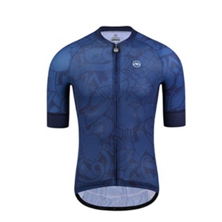 เสื้อกีฬาแขนสั้น ลายทีม Monton Jersey Lifestyle Space สีน้ําเงินเข้ม สําหรับผู้ชาย 2022