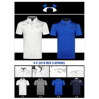 เสื้อกอล์ฟผู้ชาย Men Golf Shirt UA New Collections 2020- (YFB016)