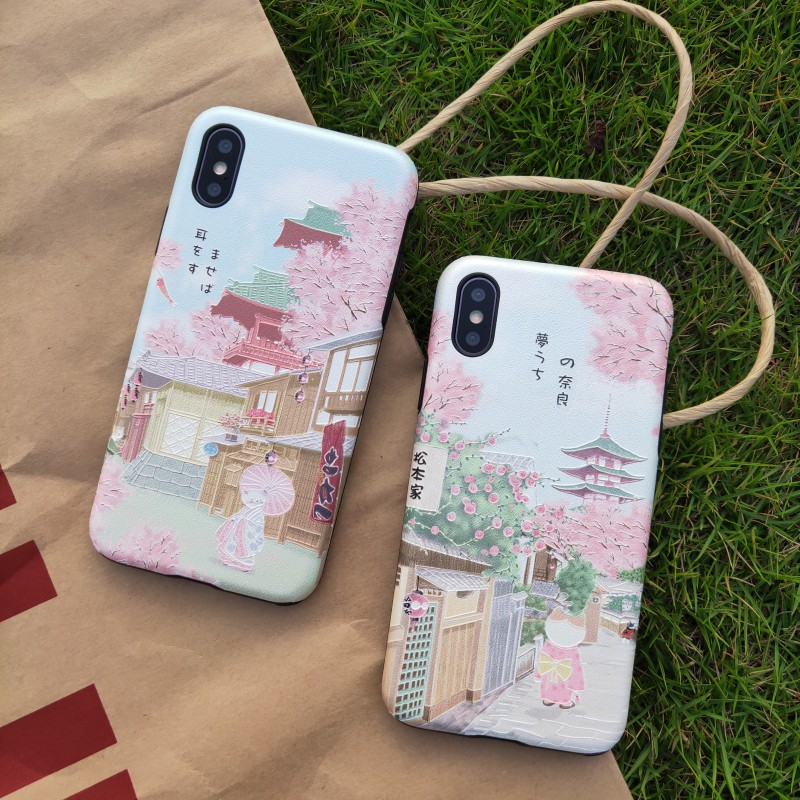 เคส iphone11 ต้นฉบับของญี่ปุ่น xr apple xs ญี่ปุ่น cat 6 ฝาครอบป้องกัน 7 / 8plus น่ารัก