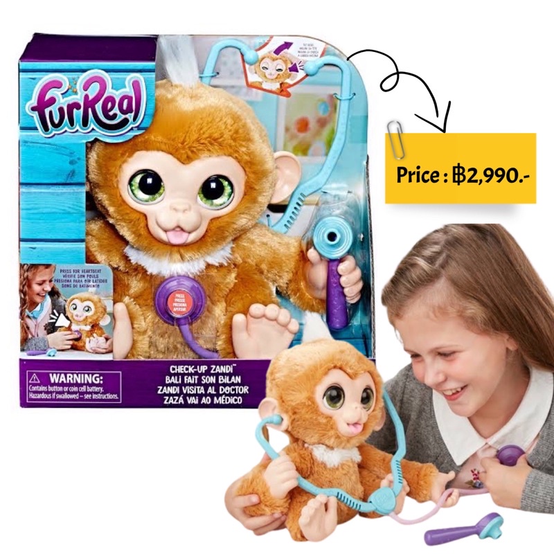 Furreal check up Zandi Shopee Thailand