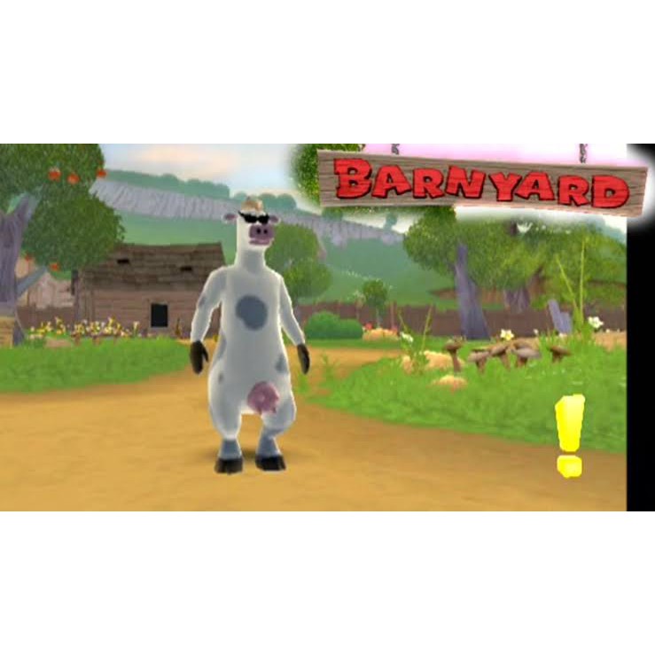 Ps2 เกมส์ Barnyard ปลายทางได้