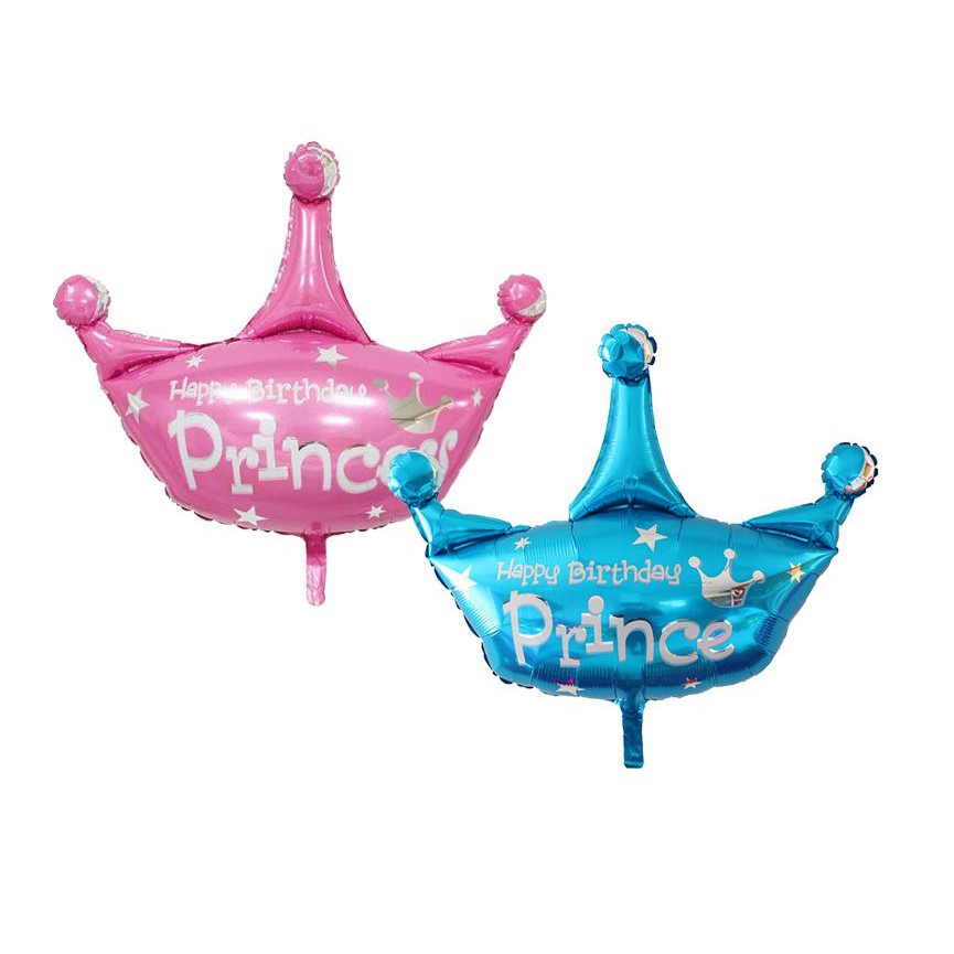 ลูกโป่งฟอยด์ ลาย Prince  , Princess ขนาดใหญ่