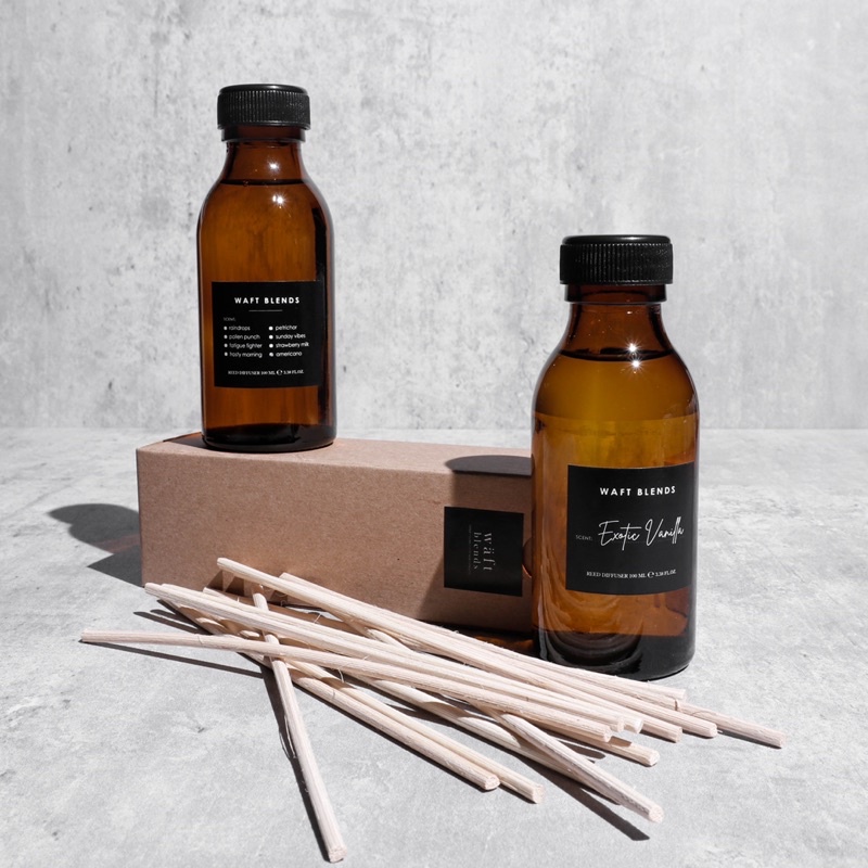 Waft blends ก้านไม้หอมสูตรเข้มข้น (Reed Diffuser) 30ml, 100ml ราคา ถูกที่สุด ดีลบีเคเค แกลเลอรีภาพที่ 9