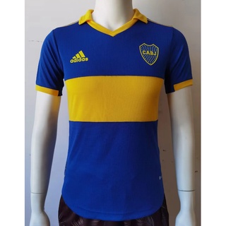 เสื้อกีฬาแขนสั้น ลายทีมชาติฟุตบอล Boca Junior Maillots de football Version 2022 2023