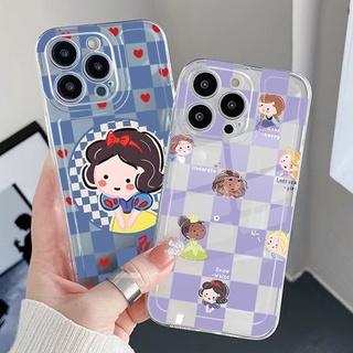 เคสโทรศัพท์มือถือ TPU ใส กันกระแทก ลายเจ้าหญิงดิสนีย์ สําหรับ OPPO A16 A15 A16E A16k A95 Reno6 Z 5G A94 A54 A74 4G A53 A76 A96 A12 A5S A52 A92 A9 A5 2020