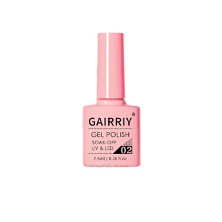 สีทาเล็บเจล สีเจล GAIRRIY 7.5ml 80สีฮิต ยาทาเล็บเจล (50-80)