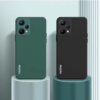 [คลังสินค้าพร้อม] เคสสําหรับRealme 9 8 Pro Plus 4G 5G 8i 9i 5 5s 5i 6i 8Sกรณีกันกระแทกซิลิโคนเหลวโทรศัพท์ปกหลัง