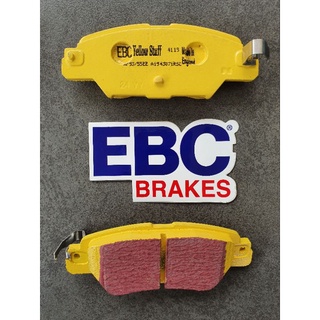 ผ้าเบรค EBC Brakes/ ผ้าหลัง Mazda CX5 Gen 1 เบรคมือไฟฟ้า, Gen 2