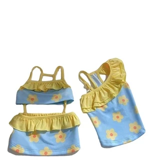 [🚚 พร้อมส่ง] ชุดว่ายน้ำสัตว์เลี้ยง Cute Little Swimsuit ชุดแมว หมา เสื้อแมว