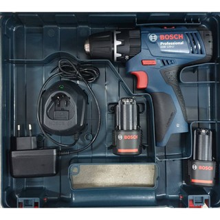 สว่านไขควงกระแทกไร้สาย 12V BOSCH GSB 120-Li พร้อมแบตเตอรี่ 2ก้อน (ราคารวมแวทแล้ว)