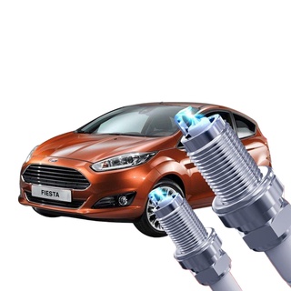 เหมาะสำหรับ Ford Fiesta หัวเทียนพิเศษ รถเดิม power boost double iridium 4 แพ็ค