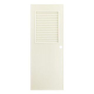 Bathroom door AZLE 70X200CM CREAM 1 AZLE-3 DOOR Door frame Door window ประตูห้องน้ำ ประตูห้องน้ำ PVC บานประกอบ AZLE-3 เก