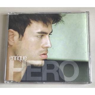 ซีดีซิงเกิ้ล ของแท้ ลิขสิทธิ์ มือ 2 สภาพดี...219 บาท “Enrique Iglesias” ซิงเกิ้ล "Hero"(แผ่น Promo แบบ 2) *Made in EU*