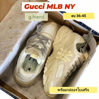 (พร้อมกล่อง)รองเท้าผ้าใบ MLB สินค้าใหม่💯% มีบริการเก็บปลายทาง  806