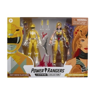 Hasbro Power Rangers Lightning Collection Yellow Rangers and Scorpina 2-pack