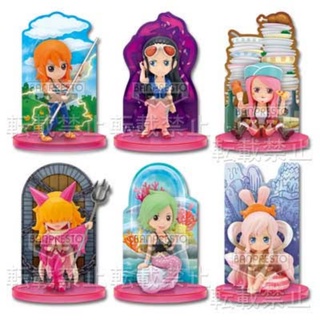 วันพีช One piece WCF Ichiban Kuji Girls Collection Banpresto โมเดล Onepiece Shirahoshi, Sadie, Nami, Robin