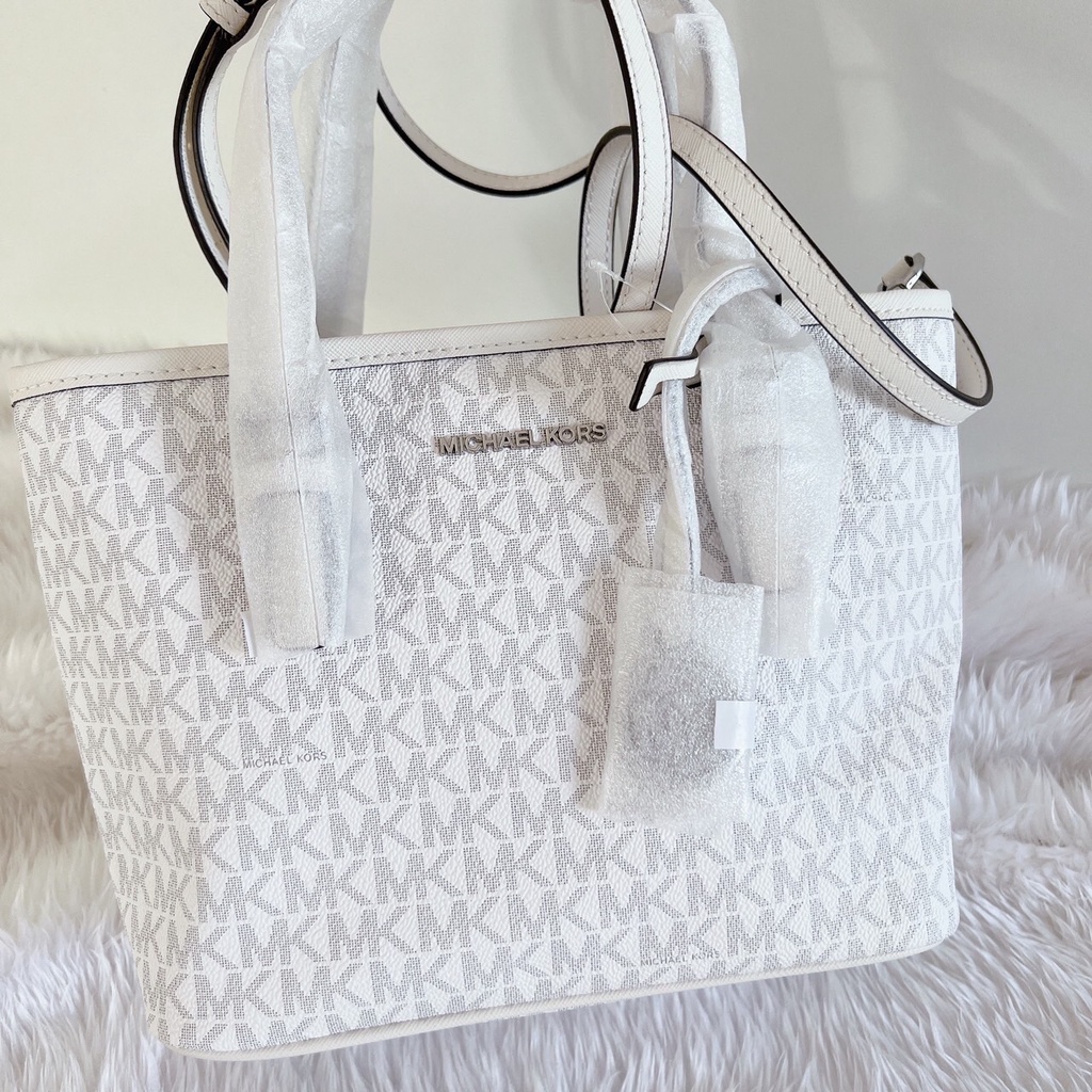 💚แท้💯 พร้อมส่ง💚MK mini tote  มีสายยาวถอดและปรับได้   Color: blush Style code: 35T9GTVT0B