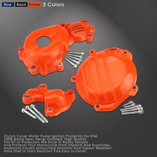 Clutch Cover Water Pump Guard Engine Ignition Protector For KTM 250 350 SXF XCF FC FE FX SXF250 SXF350 XCF250 XCF350 FC2