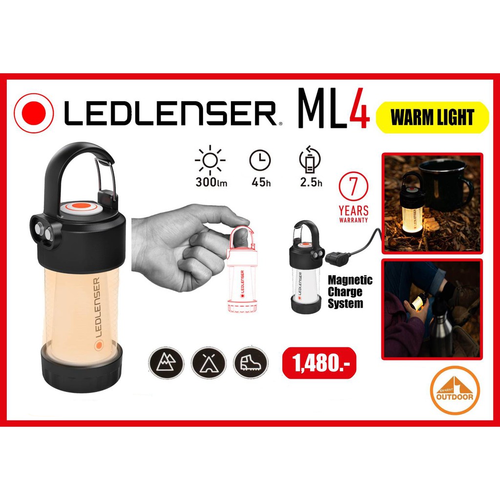 Led Lenser ML4 Warm Light