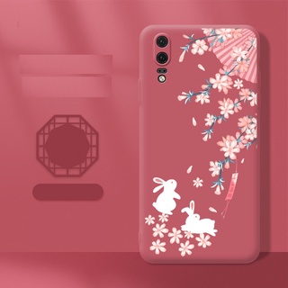 Dmy เคส huawei P20 pro P30 lite nova 4e mate 20 20X 10 30 Y7A Y6P Y9 Prime 10 lite เคสน่ารัก ซิลิโคนนิ่ม กันกระแทก