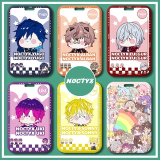 เคสบัตรประจําตัวประชาชน ลายการ์ตูนอนิเมะ Noctyx Alban Uki Yugo สําหรับนักเรียน