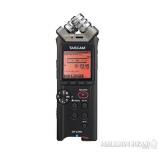 TASCAM : DR-22WL (เครื่องบันทึกเสียงพกพาคุณภาพเยี่ยม มาพร้อมฟังก์ชั่น Wi-fi Control)