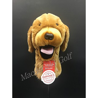 DH Golf Head Cover For Driver "Golden Retriever"