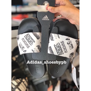 Adidas adilette comfort💯✅สีขาวลาย