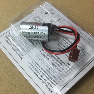 ER3V Toshiba/ Omron CPM2A-BAT01 3.6V CPM2A CQM1H PLC แบตเตอรี่ลิเธียม แจ็คน้ำตาล