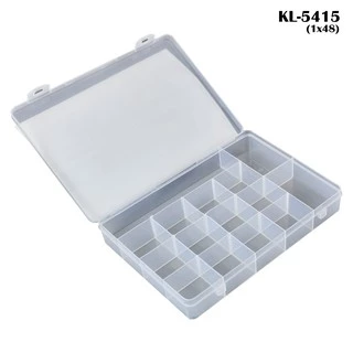 LUCKY HOME กล่องแบ่งช่อง 15 ช่อง ใส KL-5415 ขนาด : 23 x 16 x 3.5 cm ( กว้าง x ยาว x สูง ) สามารถใส่พาร์ท Nendoroid