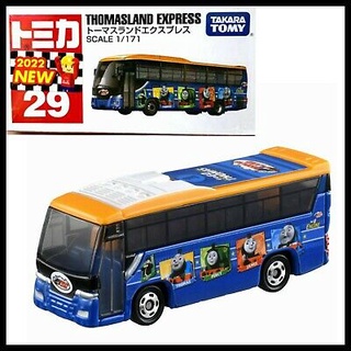 รถเหล็กTomica ของแท้ Tomica No.29 Thomasland Express (มีสติ๊กเกอร์ First Lot 2022)