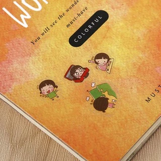 รวมสติ๊กเกอร์การ์ตูน ✔️พร้อมส่ง🎲 สุ่มลาย🧡ตกแต่งDIY สติกเกอร์การ์ตูนน่ารัก ไดคัท สติกเกอร์น่ารัก