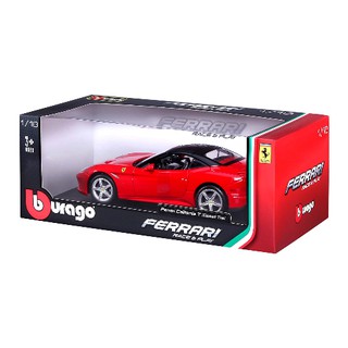 รถโมเดลสะสมงานคุณภาพ Bburago 18-16003 Ferrari California T (Closed Top) สีแดง อัตราส่วน 1:18 #5