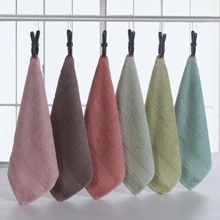 FabricFactory ผ้าเช็ดหน้า ผ้าเช็ดหน้าขนหนู ผ้าขนหนูญี่ปุ่น มี 12 สี คอตตอน 100% เกรดpremium 33x33ซม เนื้อนุ่ม