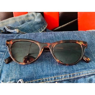 Retro Sunglasses  แว่นกันแดด เลนส์ UV400 เลนส์เขียว งานสวยเนี้ยบ อันละ 320 บาท