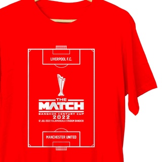 Mu LIVERPOOL เสื้อยืด พิมพ์ลาย THE MATCH BANGKOK CENTURY CUP 2022 สําหรับผู้ชาย ยูไนเต็ดS-5XL