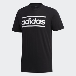 Adidas เสื้อยืด เสืิ้อผู้ชาย T-Shirt Linear Logo TEE FM6287  BK (800)