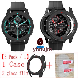 เคสป้องกัน + ฟิล์มกันรอยหน้าจอ สําหรับ Mibro Watch X1 Hard PC กันกระแทก พร้อมฟิล์มนิ่ม คุณภาพสูง Mibro X1 Watch case