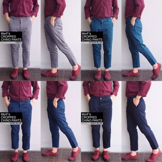 Cropped Chino Pants กางเกง Chino ขา5ส่วน